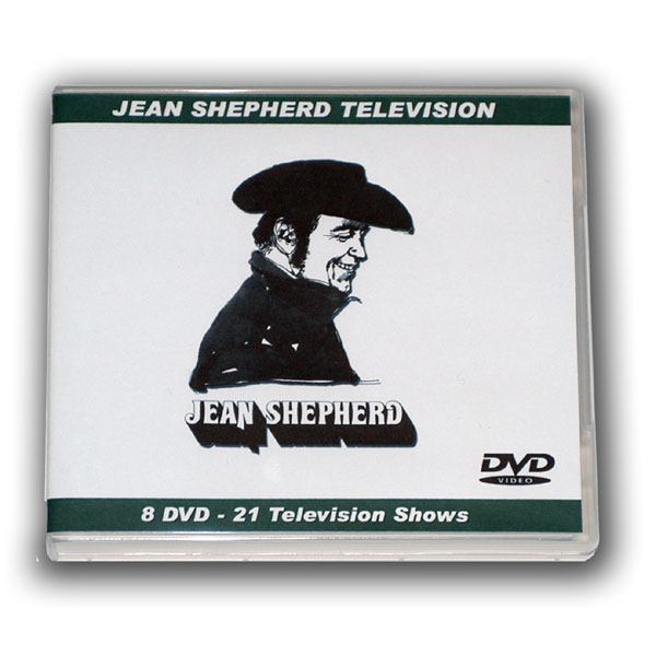 JEAN SHEPHERD 8 DVD TV SHOWS COLLECTION