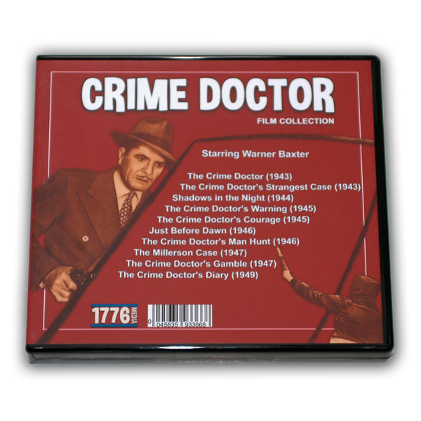 CRIME DOCTOR FILM COLLECTION