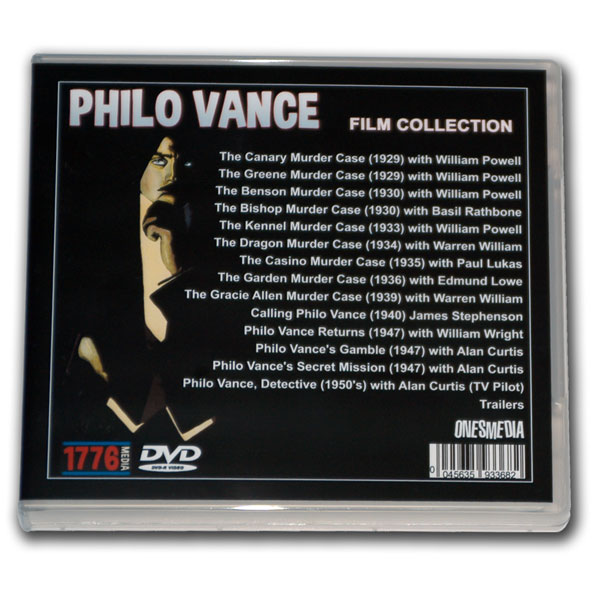THE PHILO VANCE FILM COLLECTION - Click Image to Close