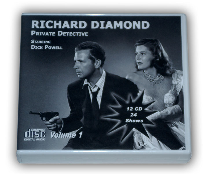 Richard Diamond Private Detective (Old time Radio) Original Radio Broadcasts