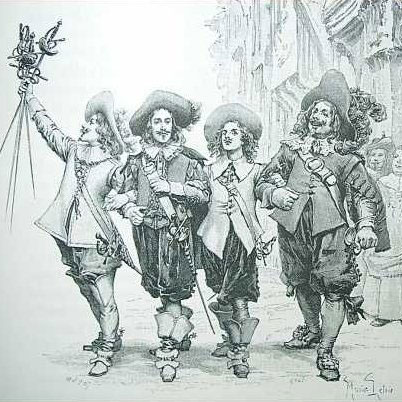 THREE MUSKETEERS - Click Image to Close