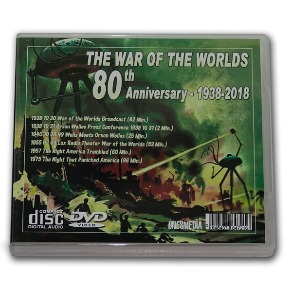 (image for) WAR OF THE WORLDS BROADCAST 80th Anniversary